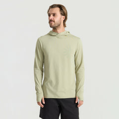 Roark Venture UPF Hoodie in Sage - Men|Run / Active