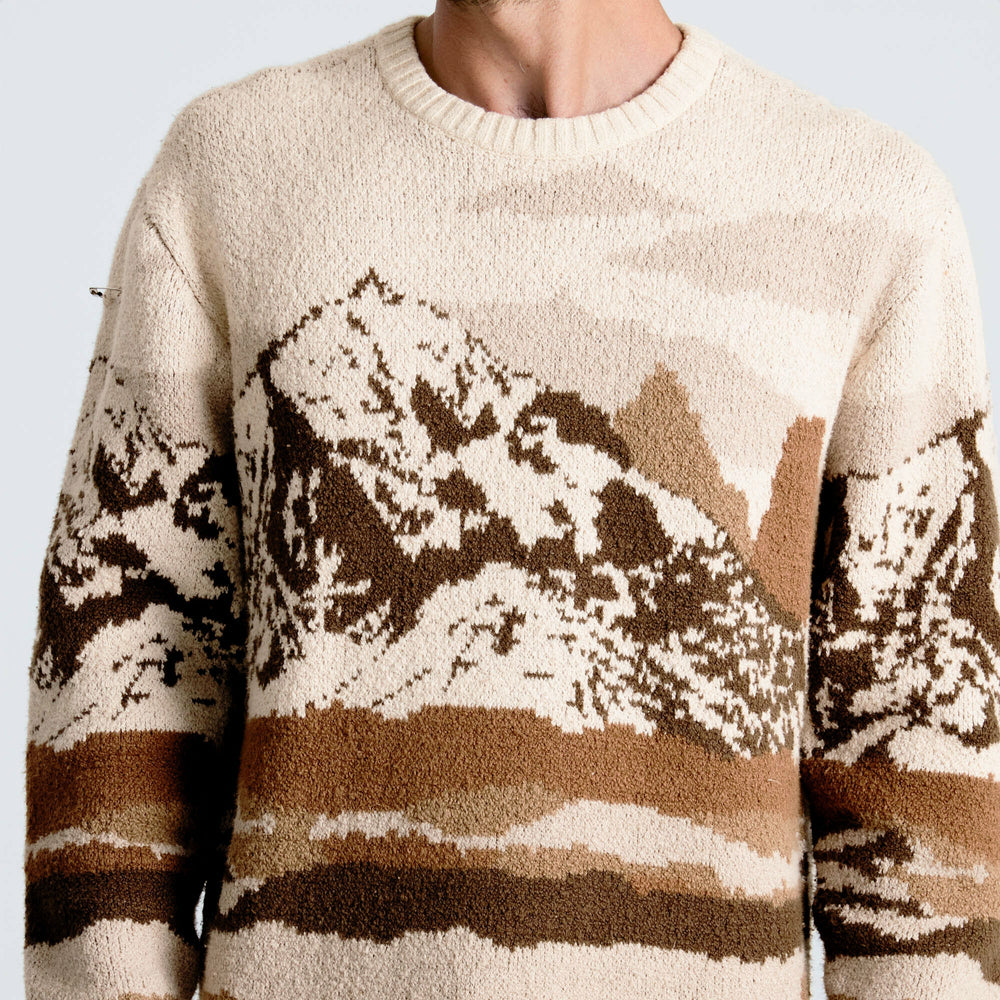 Roark Tierra del Sur Sweater in Khaki - Men