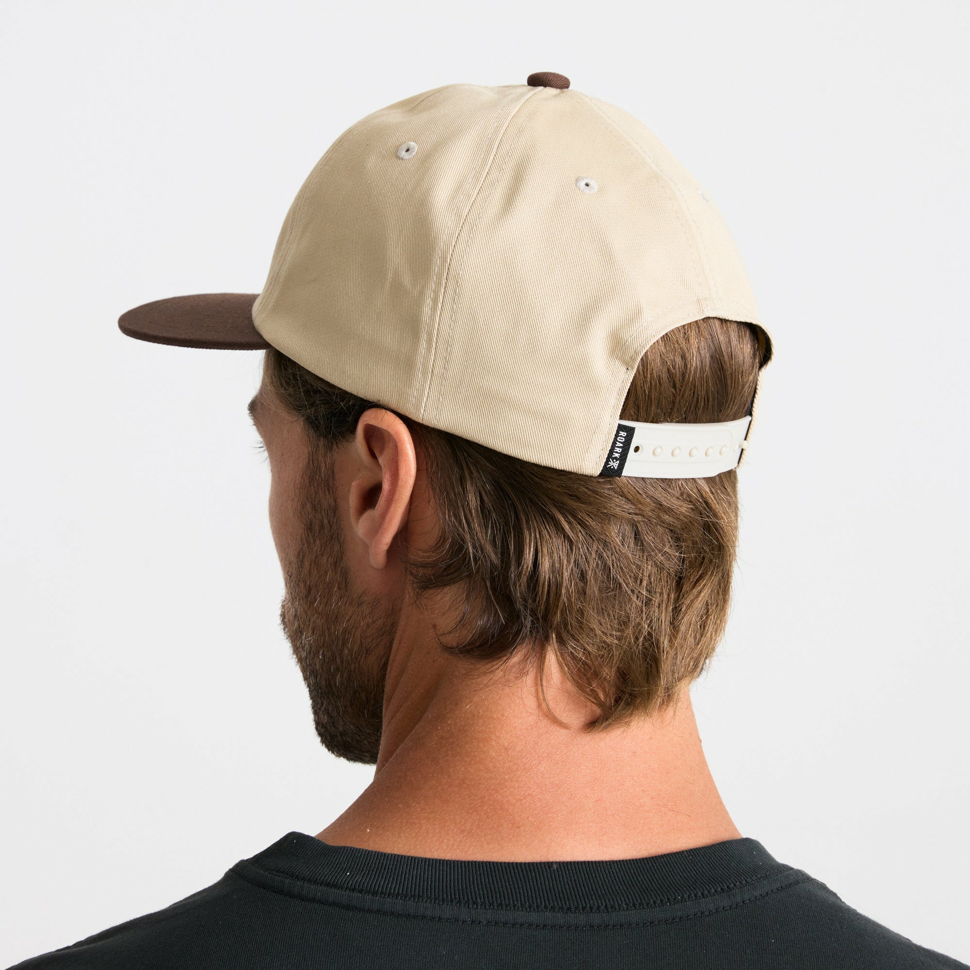 Roark Venture Strapback Hat in Fossil - Men