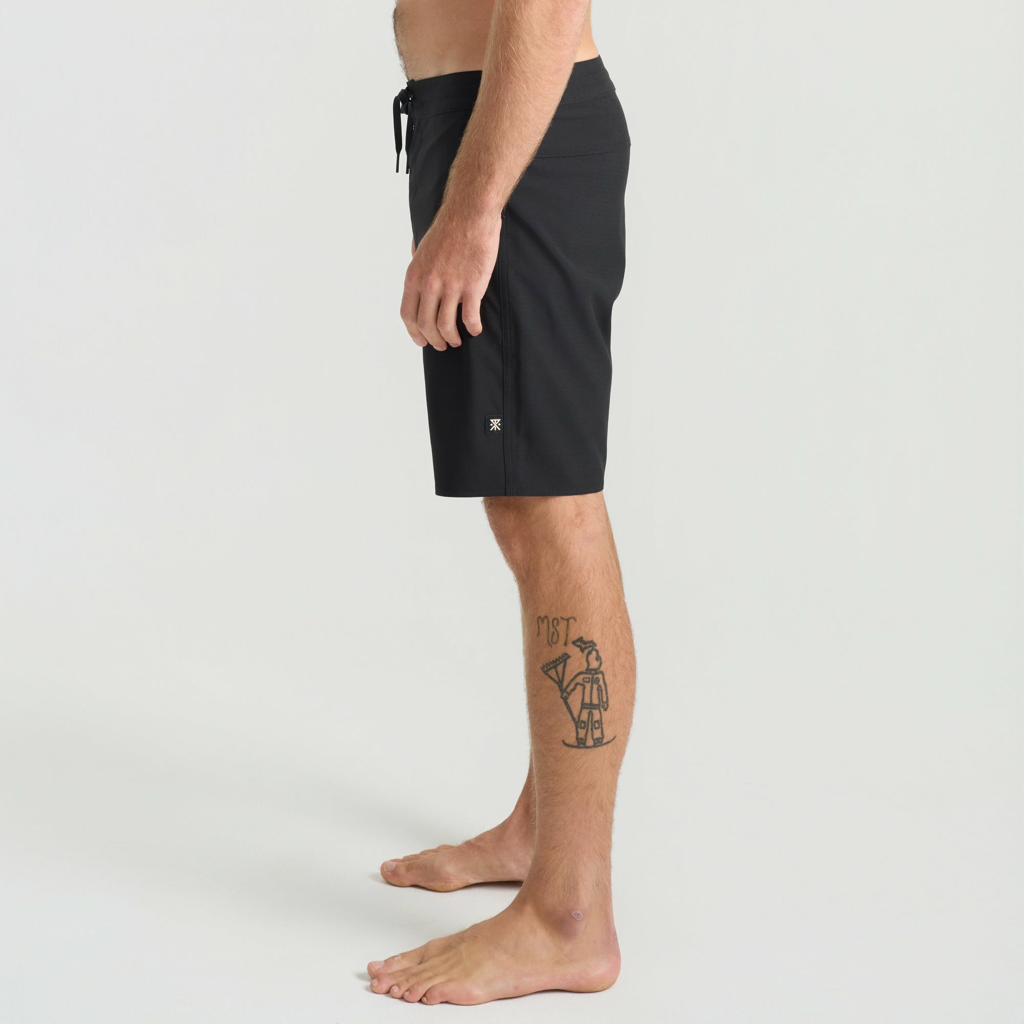 Roark Venture Hybrid Trunk in Black - Men