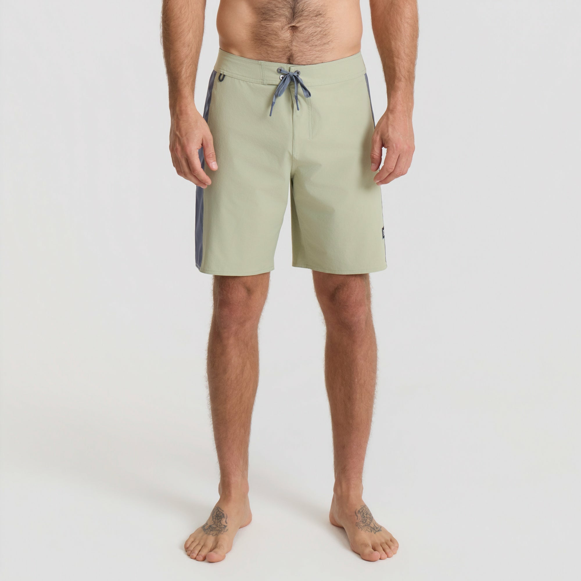 Roark Passage Panel Boardshorts in Sage - Men