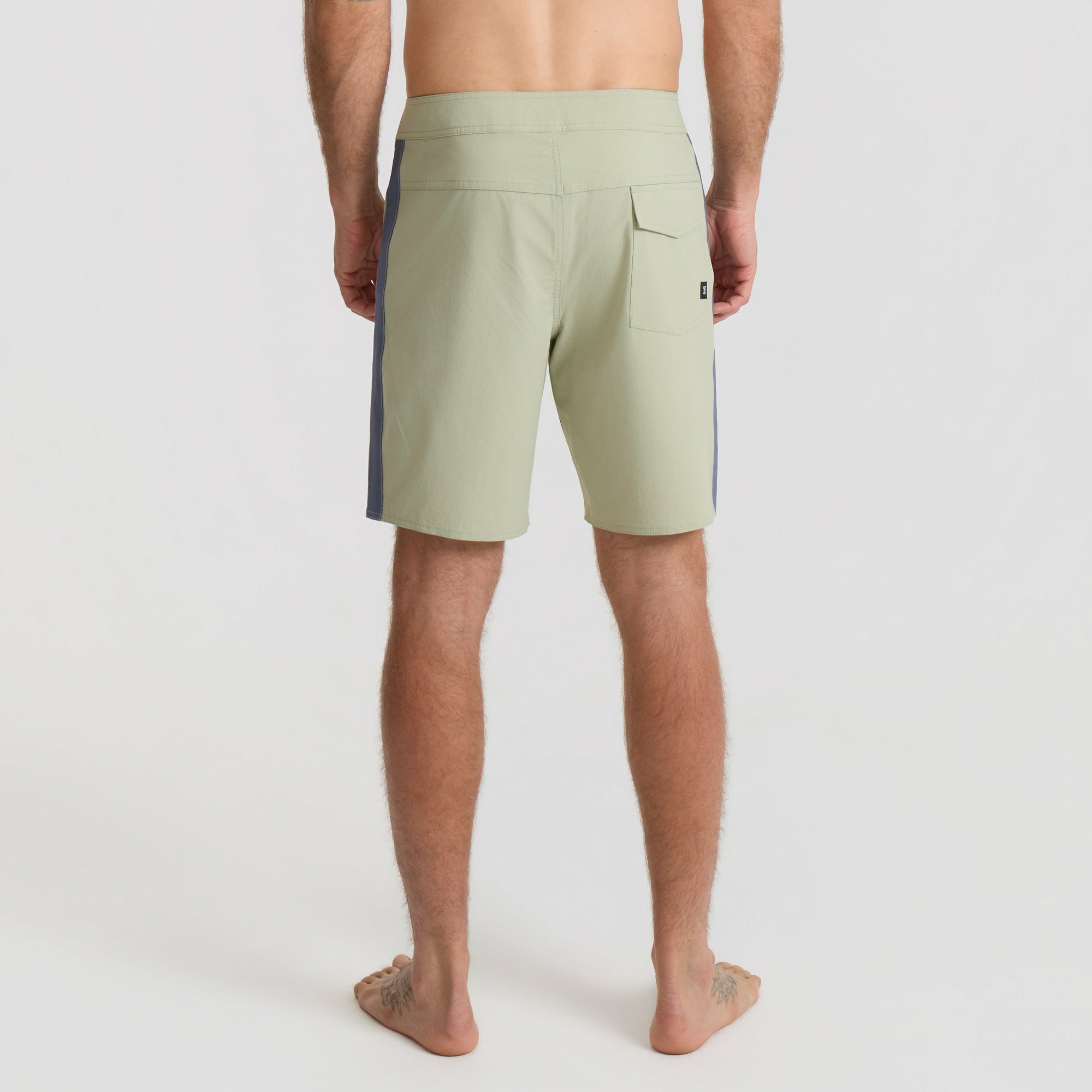 Roark Passage Panel Boardshorts in Sage - Men