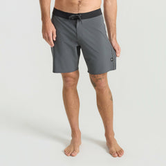 Roark Passage Boardshorts in Charcoal - Men