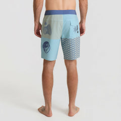 Roark Passage Boardshorts in Hazy Blue - Men