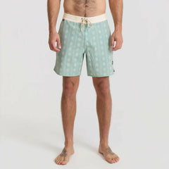 Roark Chiller Scallop Boardshorts in Hazy Blue - Men