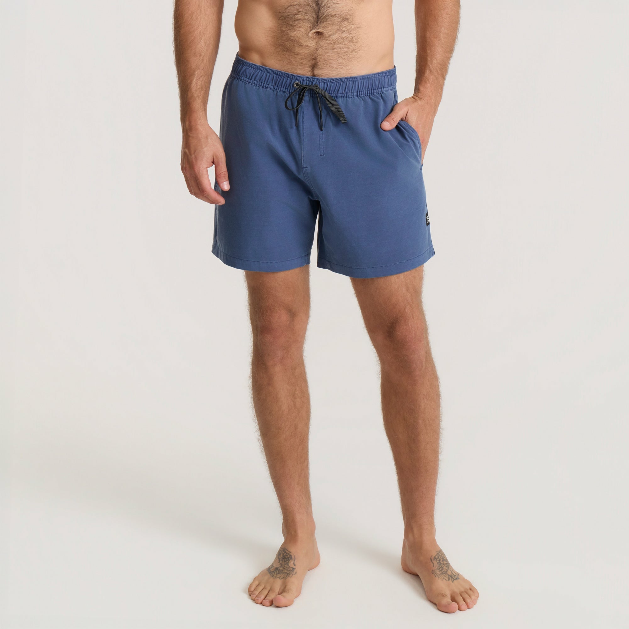Roark Shorey Boardshorts in Washed Indigo - Men
