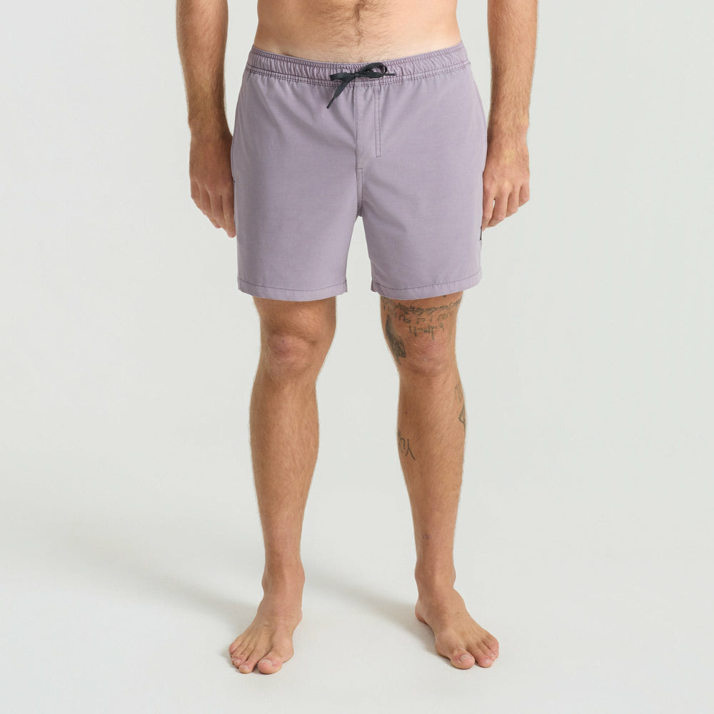 Roark Shorey Boardshorts in Washed Dusty Lilac - Men