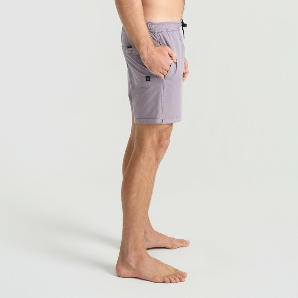 Roark Shorey Boardshorts in Washed Dusty Lilac - Men