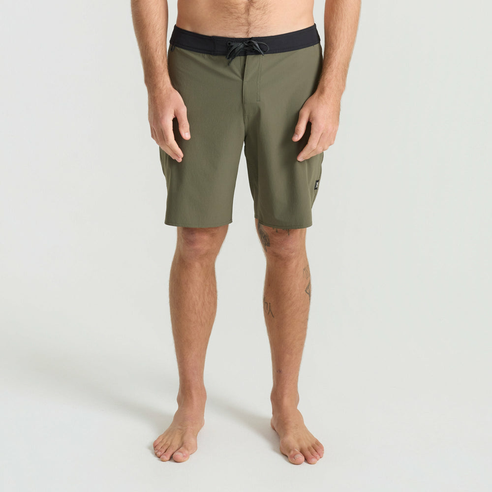 Roark Passage Pro Boardshorts in Military - Men