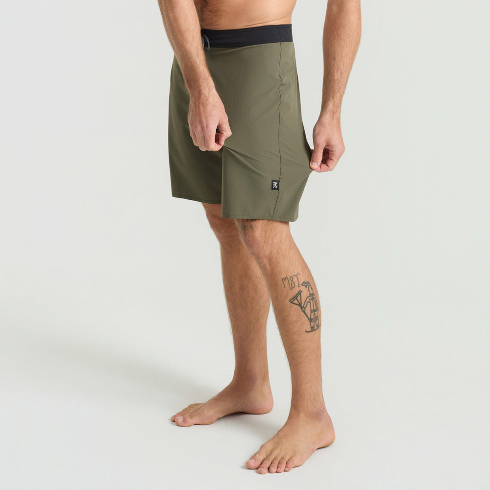 Roark Passage Pro Boardshorts in Military - Men