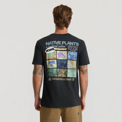Roark Plant Medicine Premium Tee in Washed Black - Men