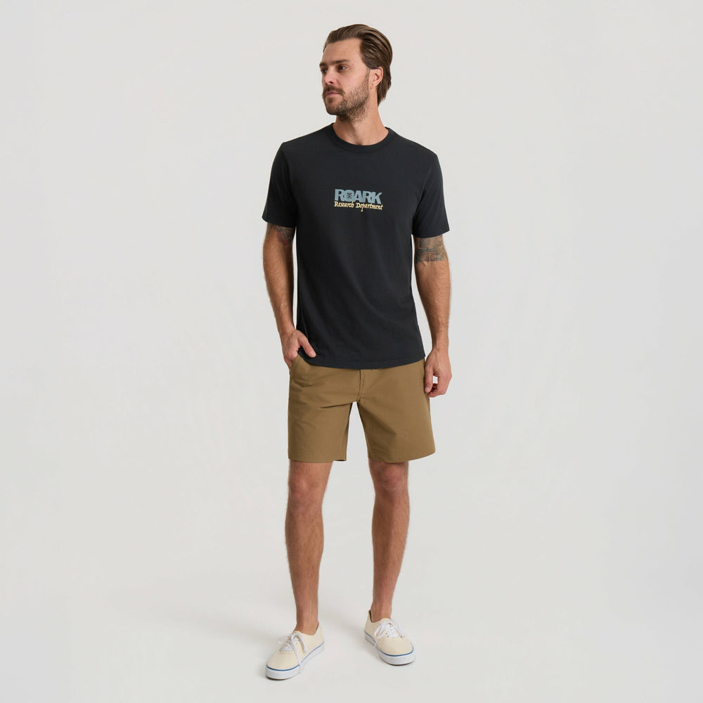 Roark Plant Medicine Premium Tee in Washed Black - Men