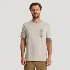 Roark Phonograph Premium Tee in Fossil - Men