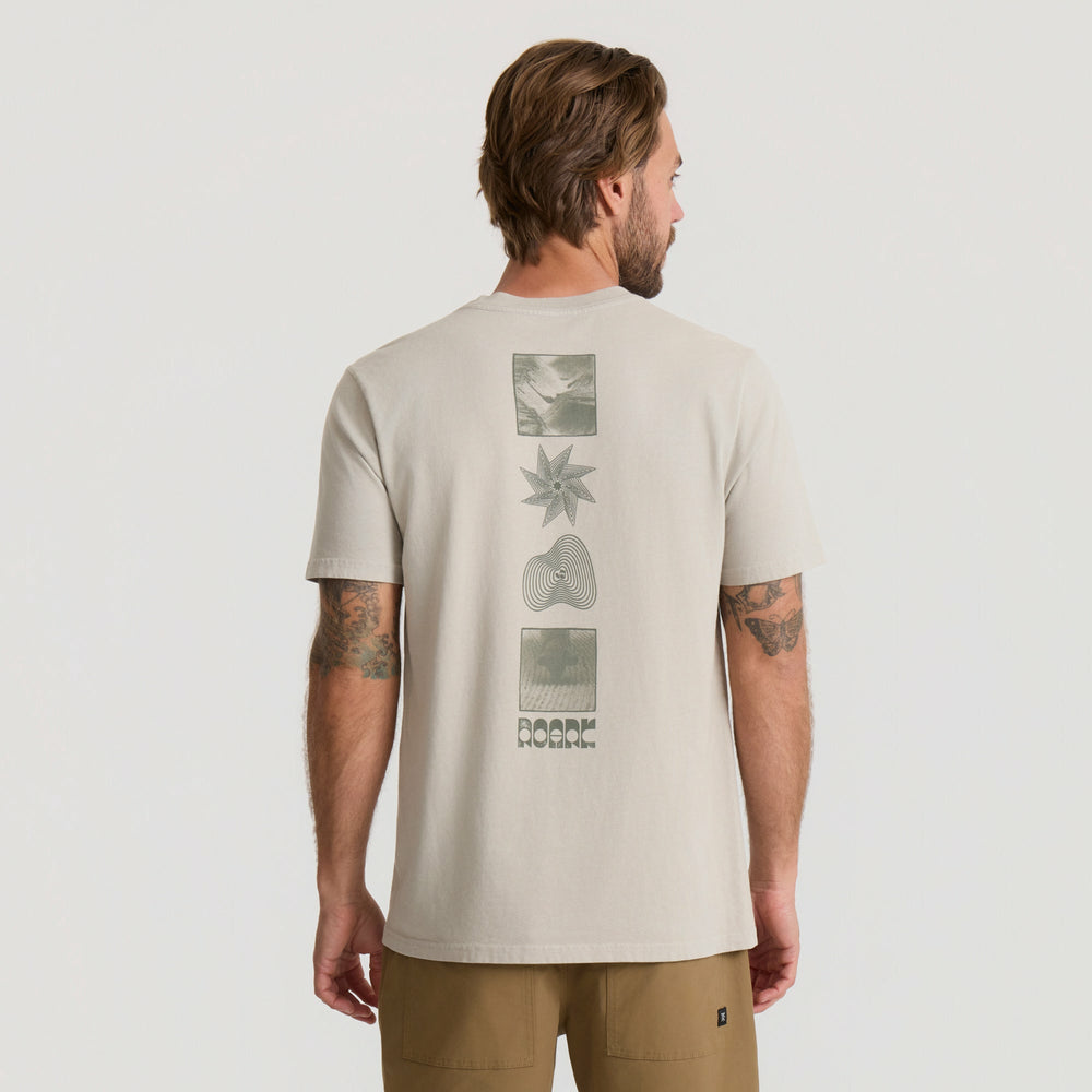 Roark Phonograph Premium Tee in Fossil - Men