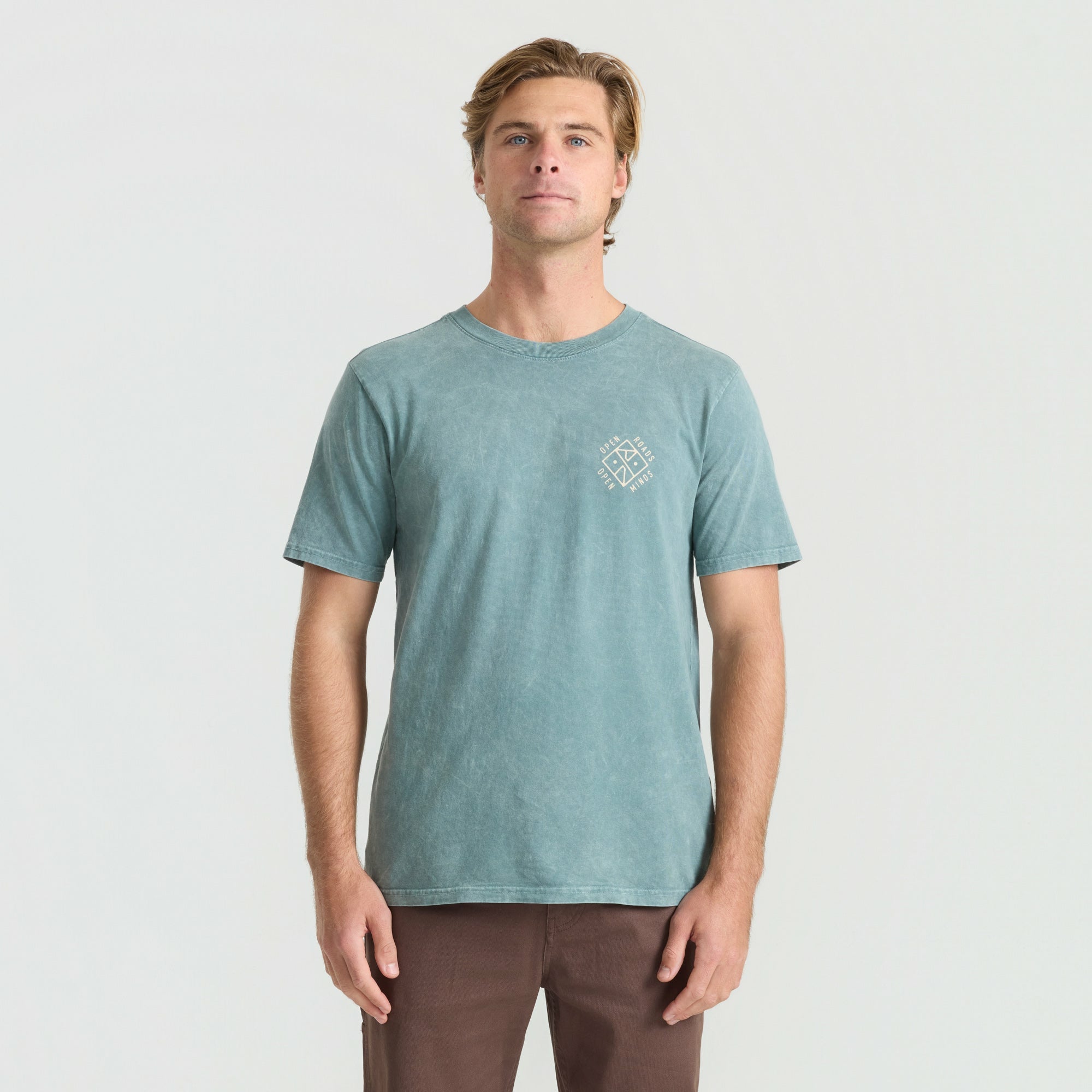 Roark Ghostrider Premium Tee in Slate Green - Men