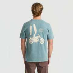 Roark Ghostrider Premium Tee in Slate Green - Men
