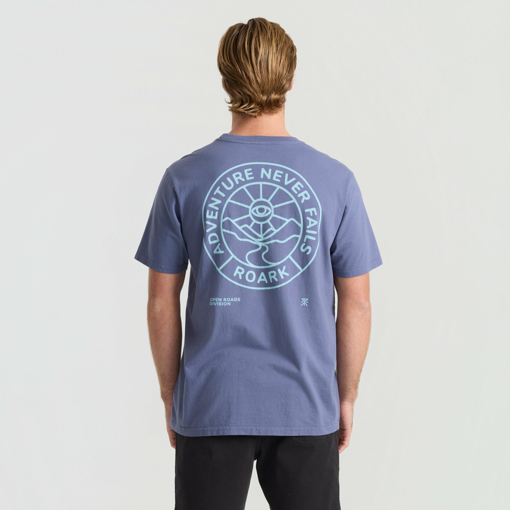Roark Division Premium Tee in Neptune - Men
