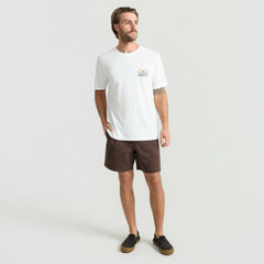 Roark Earth & Sea Premium Tee in Off White - Men