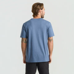 Roark Safecamp Embroidery Premium Tee in Neptune - Men