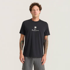 Roark Mathis Active Short Sleeve Tee in Chaos Black - Men|Run / Active