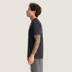 Roark Mathis Active Short Sleeve Tee in Chaos Black - Men|Run / Active