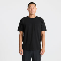 Roark Well Worn Organic Short Sleeve Tee in Black - Men