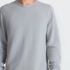 Roark Well Worn Thermal Long Sleeve Tee in Heather Grey - Men