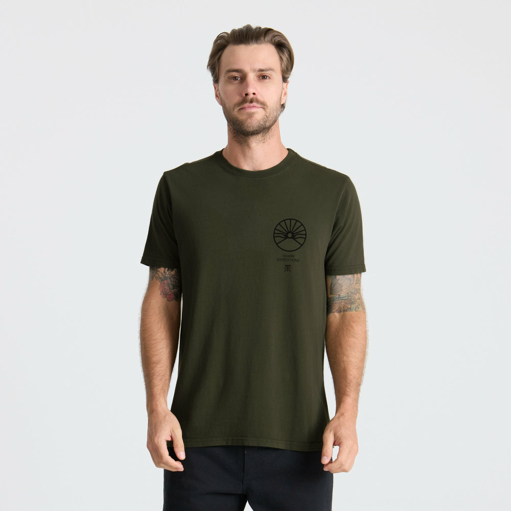 Roark Roark Expeditions Premium Tee in Military - Men