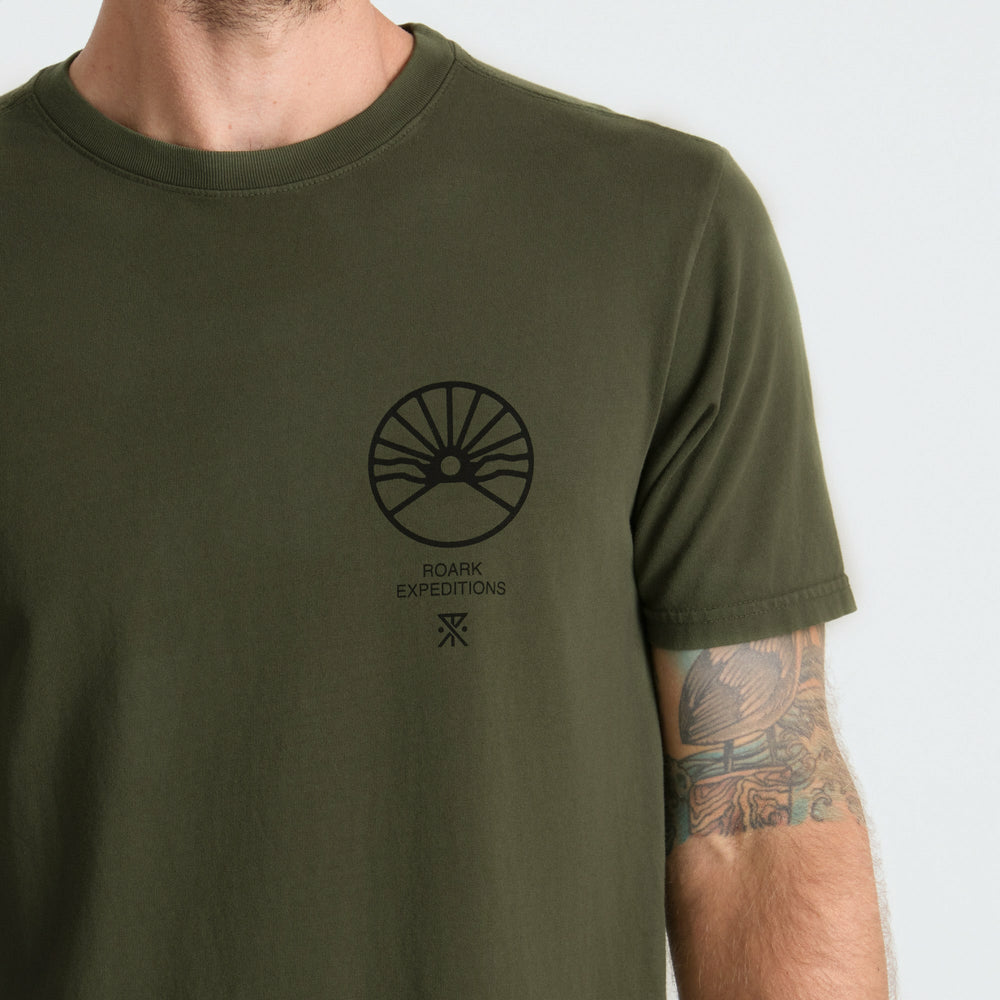 Roark Roark Expeditions Premium Tee in Military - Men