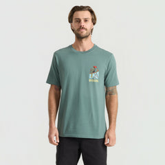 Roark Enjoy Premium Tee in Slate Green - Men