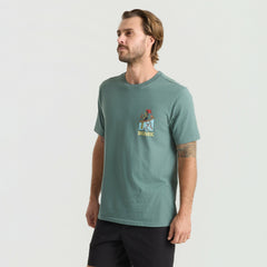 Roark Enjoy Premium Tee in Slate Green - Men