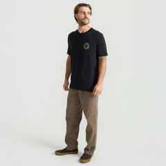Roark Goin Global Premium Tee in Black - Men