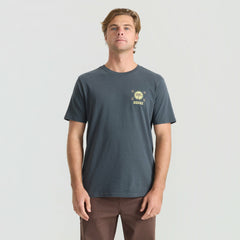 Roark Palm Premium Tee in Charcoal - Men