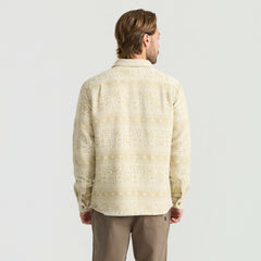 Roark Nordsman Jacquard Flannel in Oat - Men