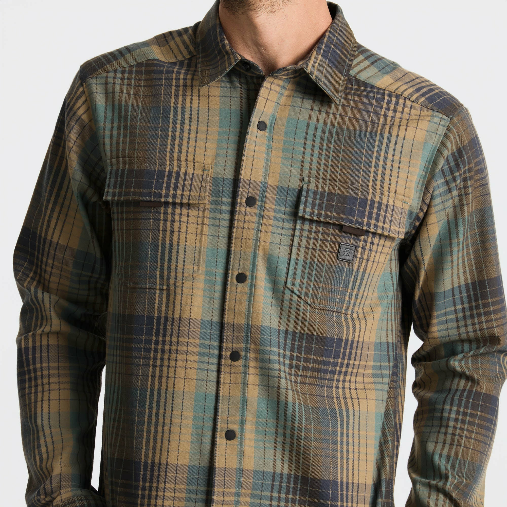 Roark Diablo Flannel in Khaki - Men