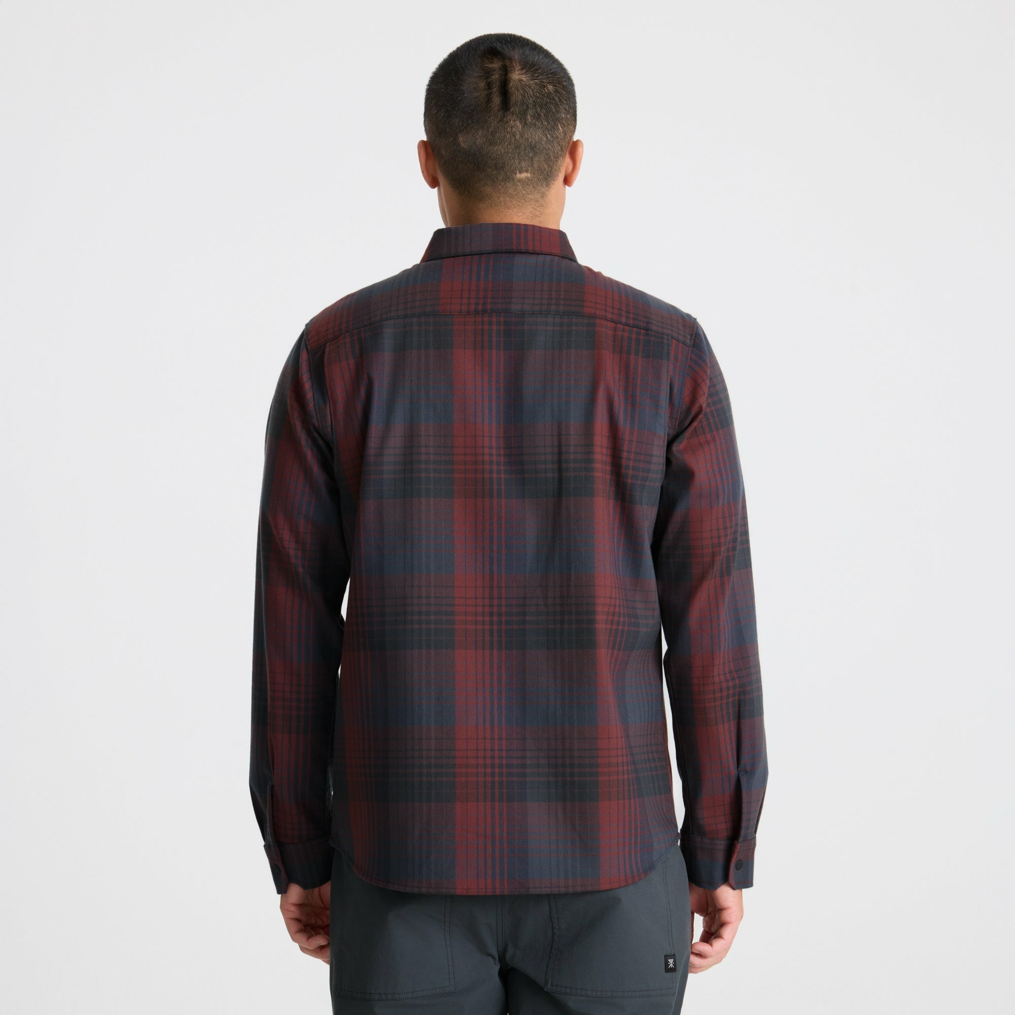 Roark Diablo Flannel in Sangria - Men