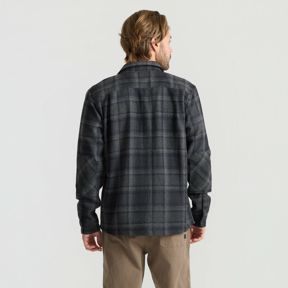 Roark Nordsman Flannel in Black Heather - Men