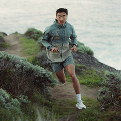 Roark Secondwind 3.0 Jacket in Slate Green/Tan - Men|Run / Active