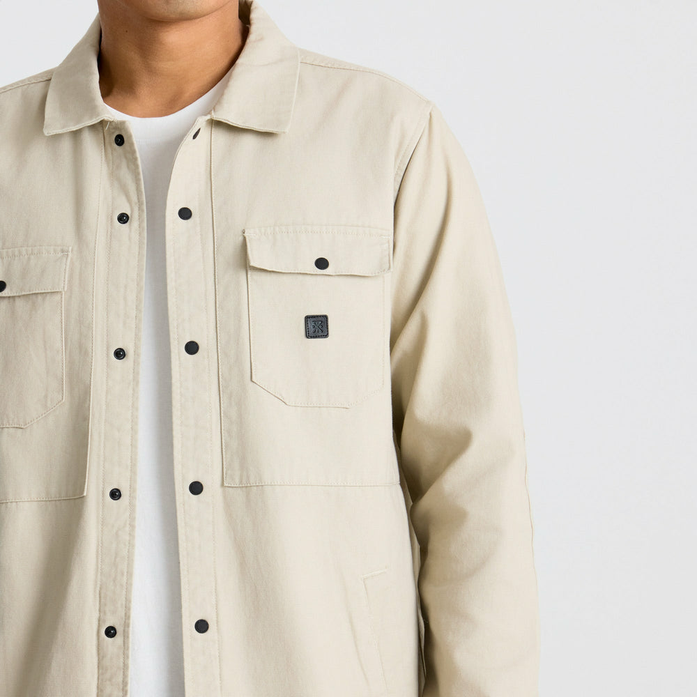 Roark Hebrides Unlined Jacket in Fossil - Men