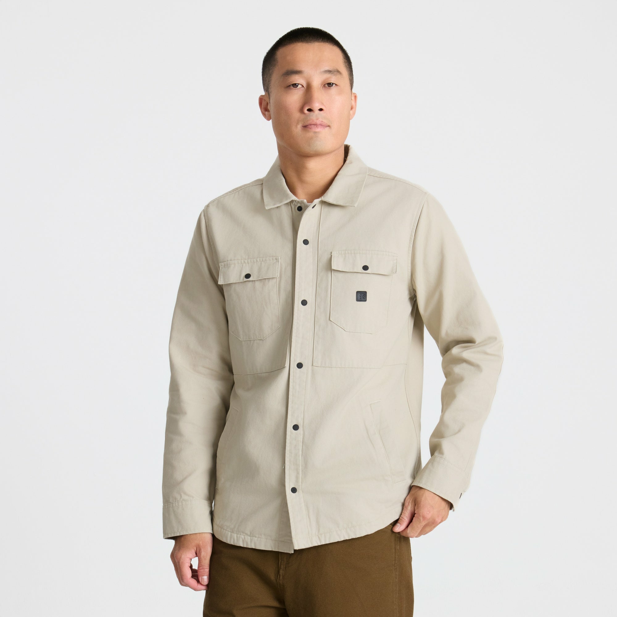 Roark Hebrides Unlined Jacket in Fossil - Men