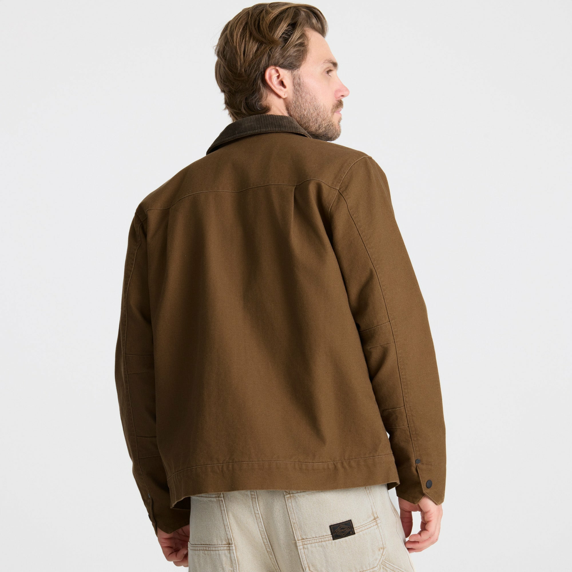 Roark Open Roads Waxed Canvas Jacket in Otter - Men