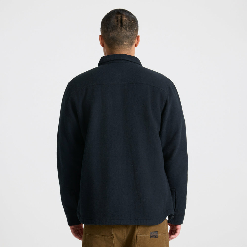 Roark Backwoods Overshirt Jacket in Black - Men