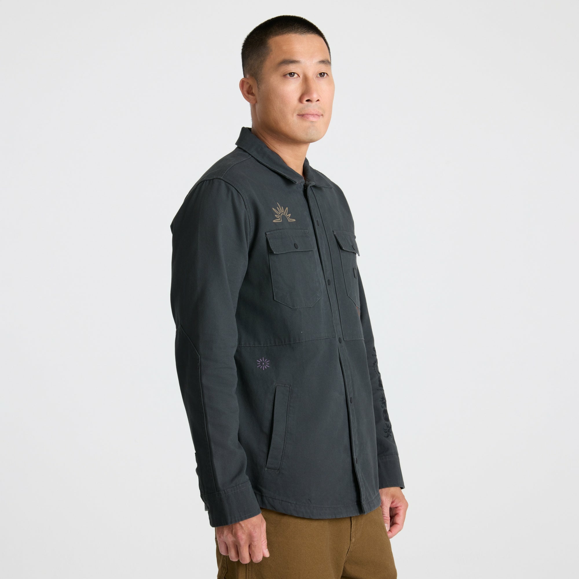Roark Hebrides Unlined Jacket in Onyx - Men