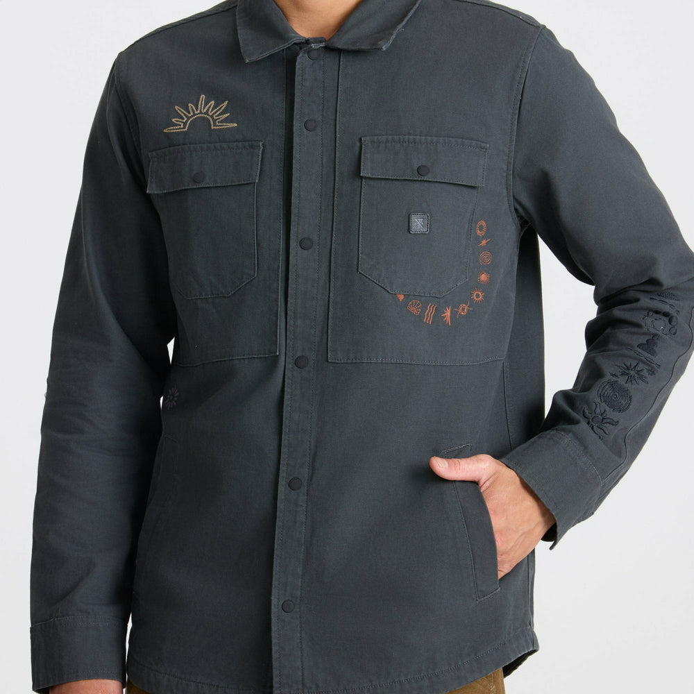 Roark Hebrides Unlined Jacket in Onyx - Men