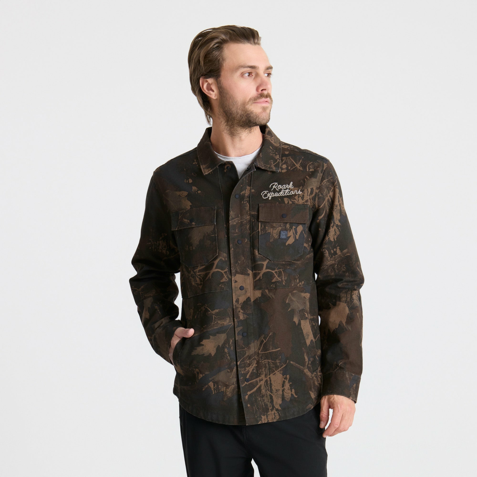 Roark Hebrides Unlined Jacket in Camo - Men