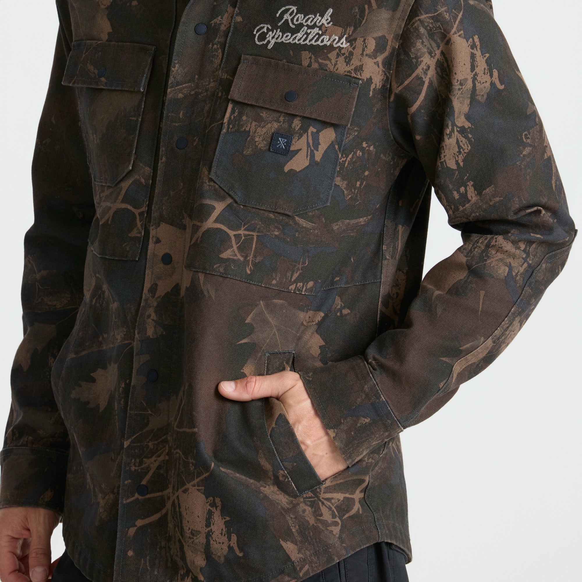 Roark Hebrides Unlined Jacket in Camo - Men