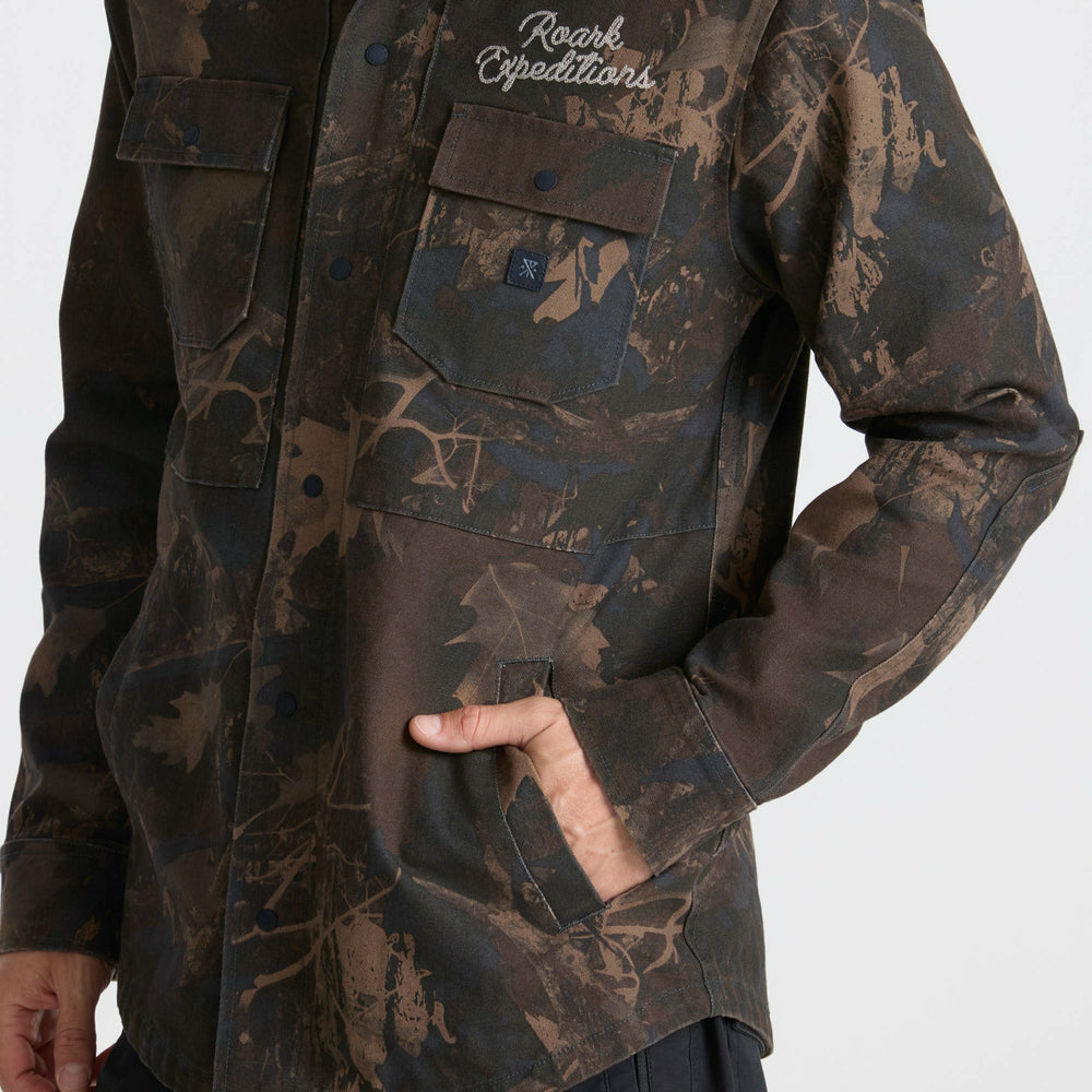Roark Hebrides Unlined Jacket in Camo - Men