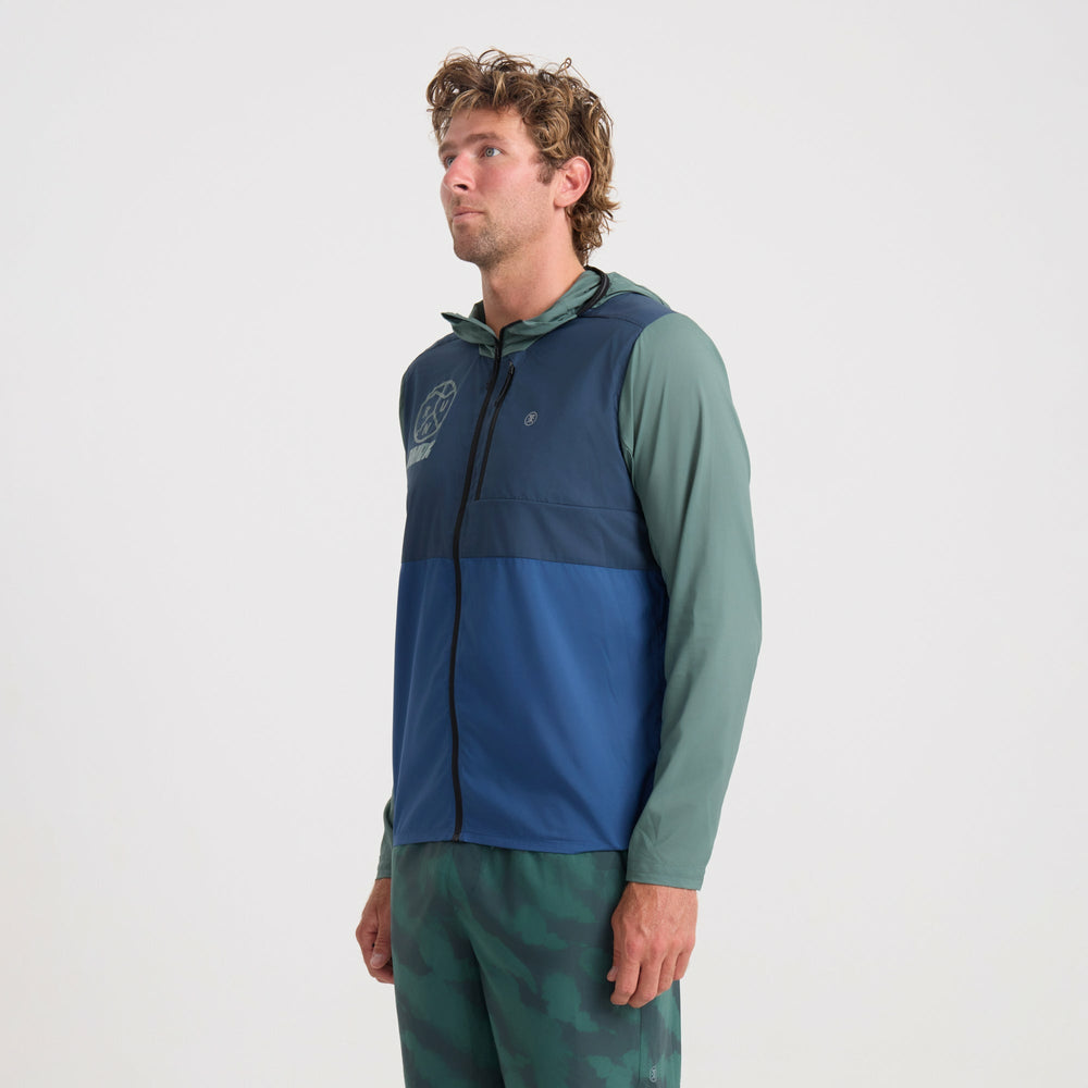Roark Secondwind 3.0 Jacket in Slate Green/Blue - Men|Run / Active