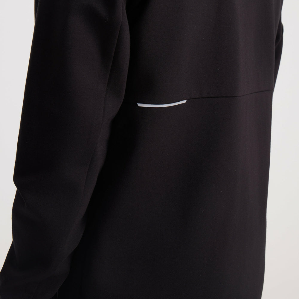 Roark El Morro Zip Fleece 2.0 Hoodie in Black - Men|Run / Active
