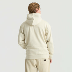 Roark Bolo Fleece Hoodie in Fossil - Men